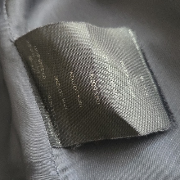 Y2K Prada Navy Blue Wrap A-Line Asymmetric Mini Skirt EU 40 US 8 / 10 - Picture 8 of 9